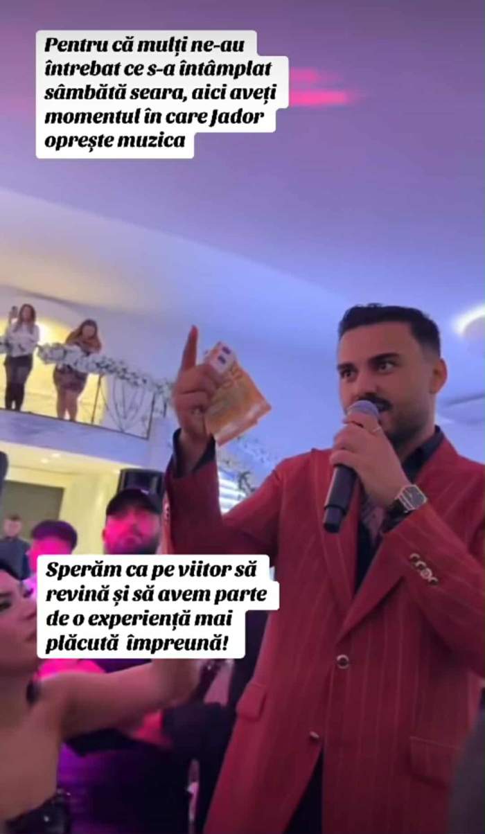 Ce s-a întâmplat, de fapt, la concertul lui Jador din Olanda! Artistul, filmat în timp ce are o reacție nervoasă