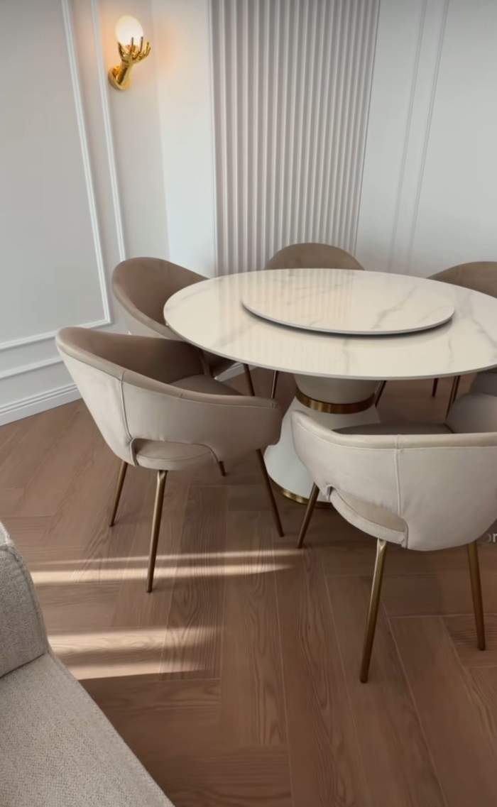 Imagini din noua casă a Georgianei Lobonț! Cântăreața a visat mult la acest moment