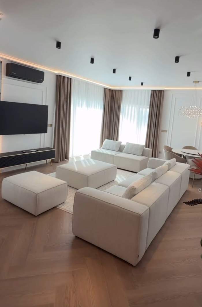 Imagini din noua casă a Georgianei Lobonț! Cântăreața a visat mult la acest moment