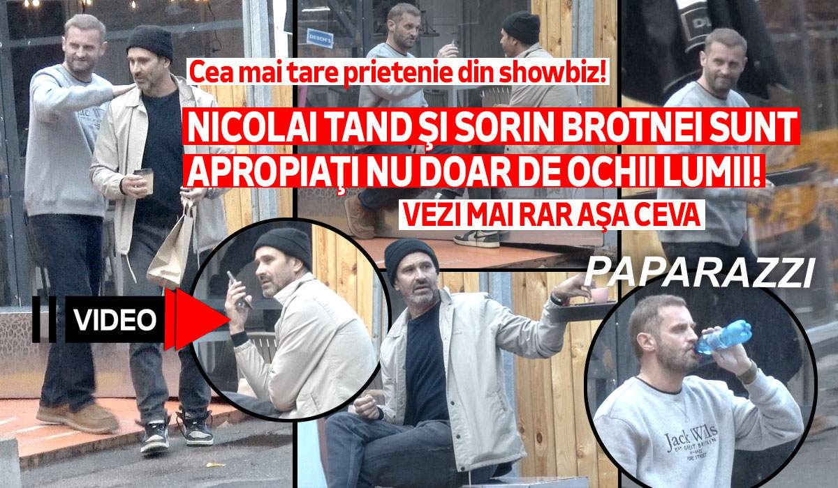 Cea mai tare prietenie din showbiz! Nicolai Tand şi Sorin Brotnei sunt apropiaţi nu doar de ochii lumii! Vezi mai rar aşa ceva