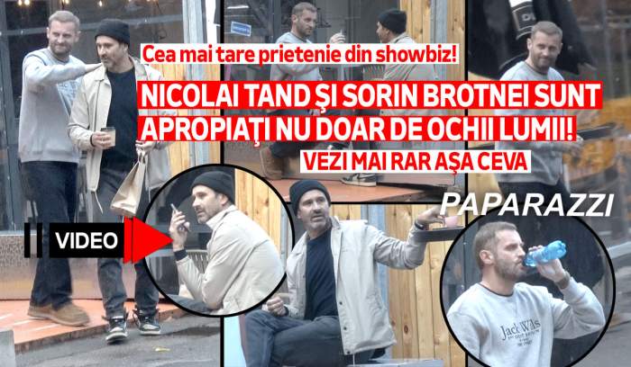Cea mai tare prietenie din showbiz! Nicolai Tand şi Sorin Brotnei sunt apropiaţi nu doar de ochii lumii! Vezi mai rar aşa ceva