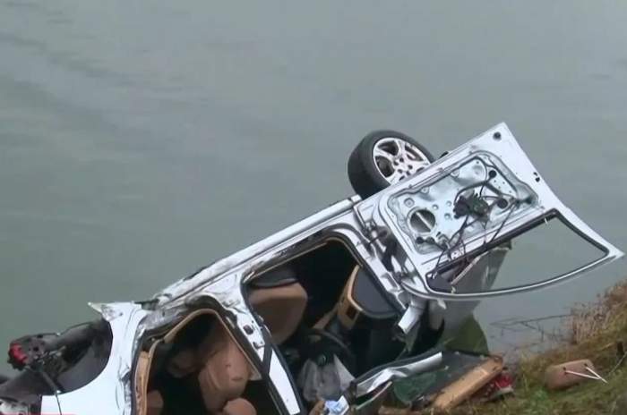 Șase morți și patru răniți, după ce s-au răsturnat cu mașina în lac! Șoferul român încerca să fugă de poliție