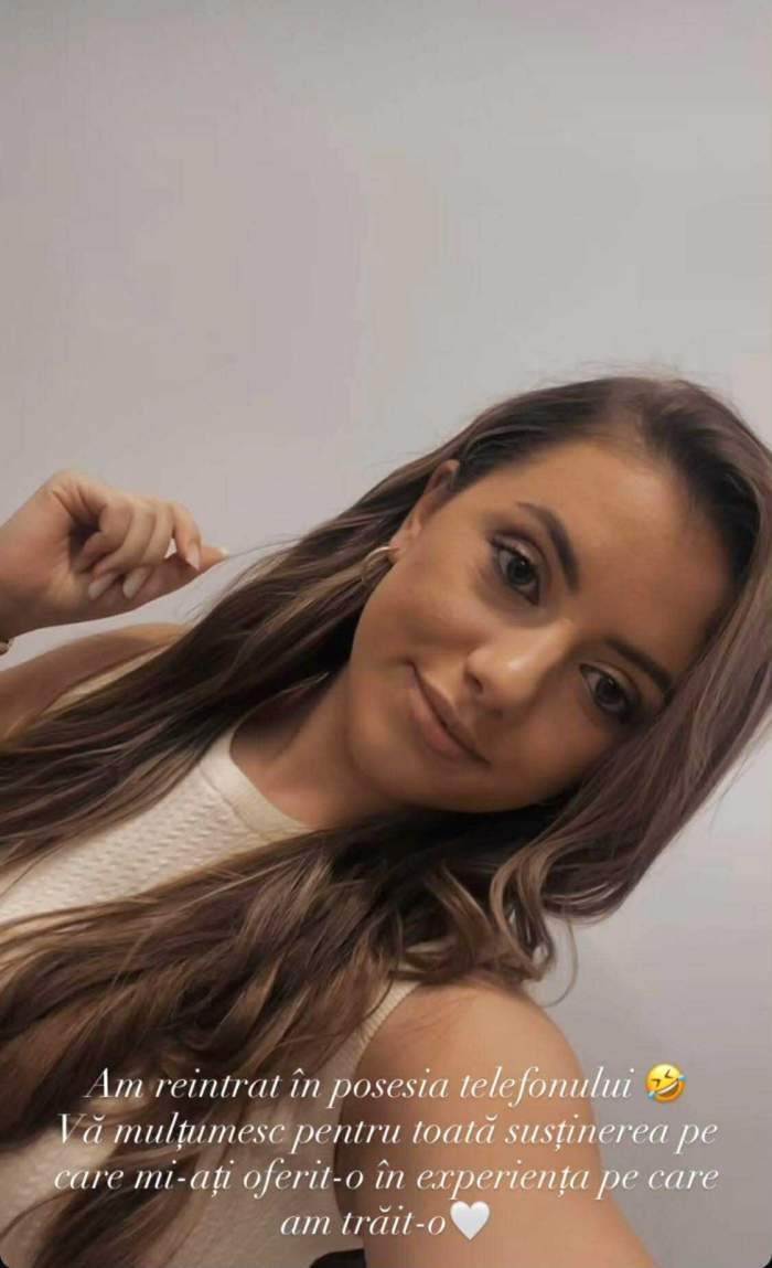 Ale, prima reacție după ce a fost eliminată din casa Mireasa. Ce mesaj a transmis tânăra