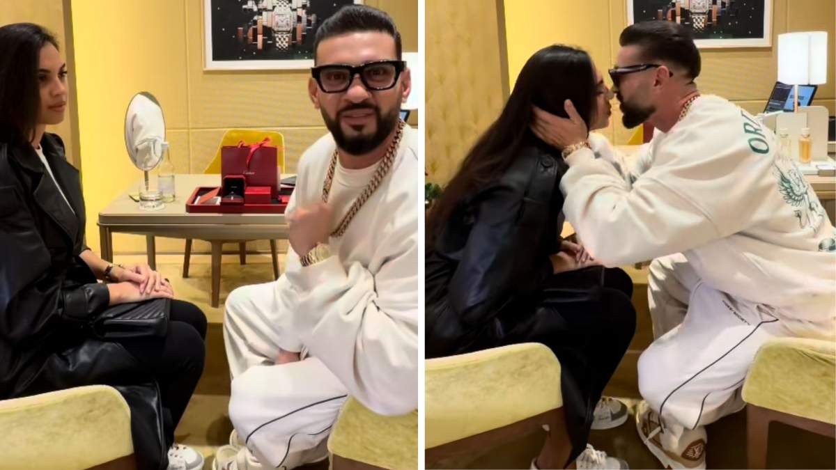 Dorian Popa, răsfățat de soția lui! Bruneta i-a făcut un cadou pe lux și opulență