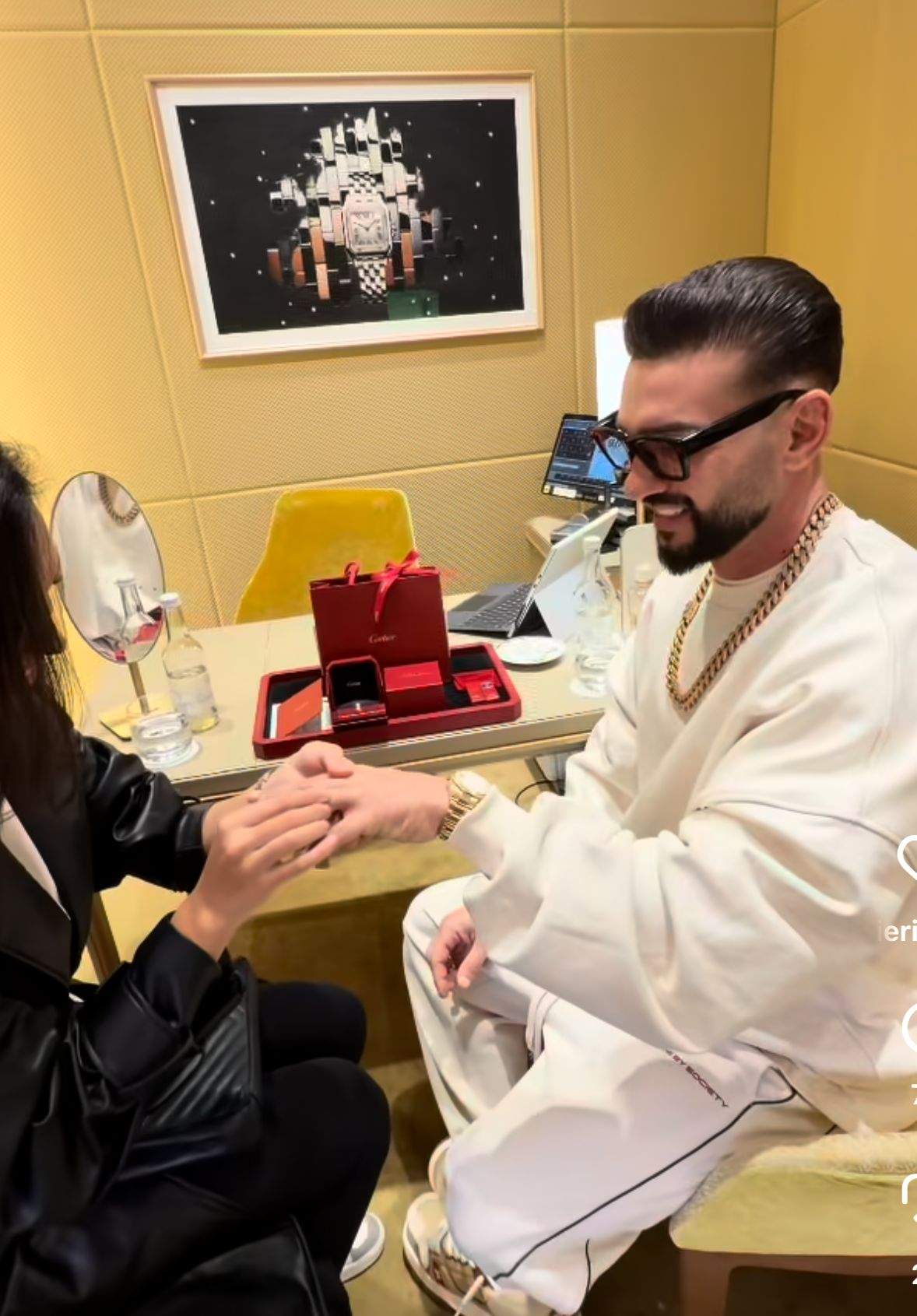 Dorian Popa, răsfățat de soția lui! Bruneta i-a făcut un cadou pe lux și opulență