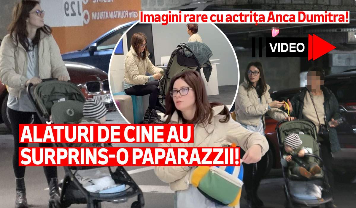Imagini rare cu actriţa Anca Dumitra! Alături de cine au surprins-o paparazzii! 