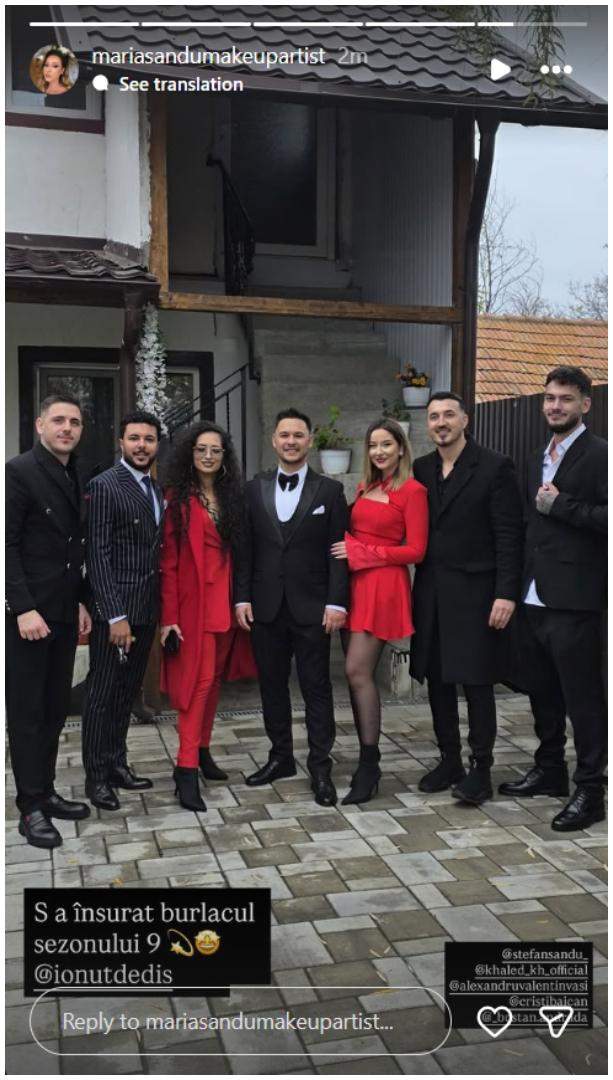 Dediș de la Mireasa, sezonul 9, s-a căsătorit religios cu aleasa inimii lui! Imagini de la fericitul eveniment 