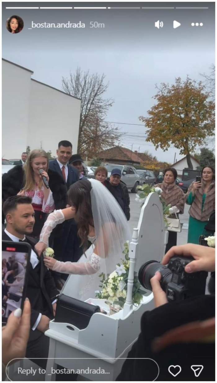 Dediș de la Mireasa, sezonul 9, s-a căsătorit religios cu aleasa inimii lui! Imagini de la fericitul eveniment 