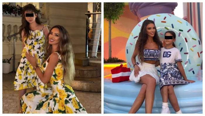 bianca dragusanu si fiica ei