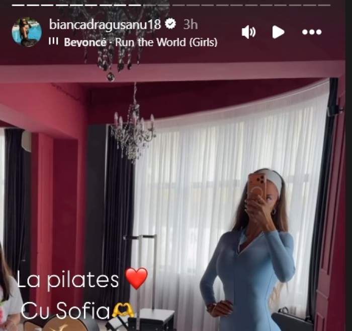 Bianca Drăgușanu îmbină utilul cu plăcutul! Cum își petrece timpul cu fiica ei. Nu degeaba se spune că obiceiurile sănătoase se învață din copilărie