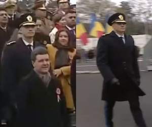Cum a apărut Ionuț, SPP-istul lui Nicușor Dan, alături de președinte, la parada militară de 1 Decembrie