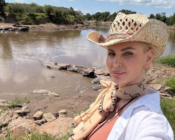 Andreea Bănică, în natură