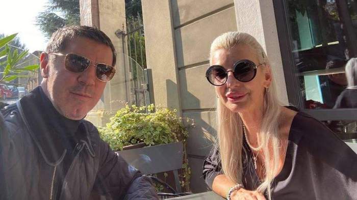 Anna și Mihai Leu, la masă