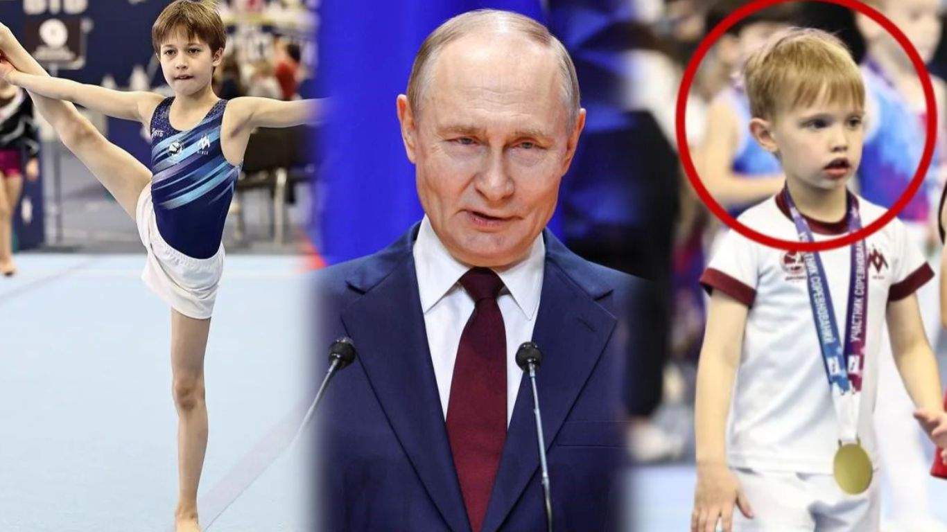 colaj Vladimir Putin și copiii săi