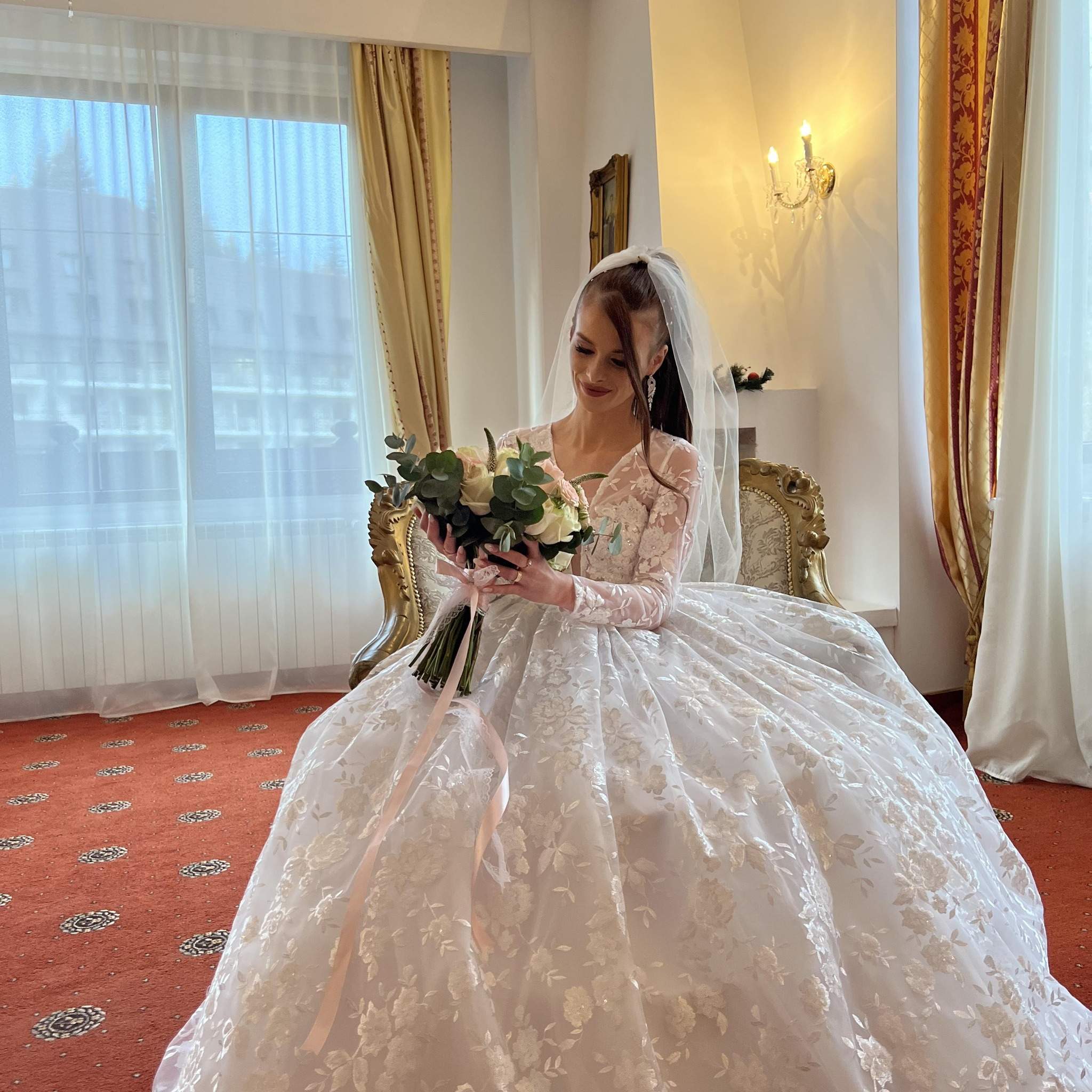 teodora marcu in rochie de mireasa