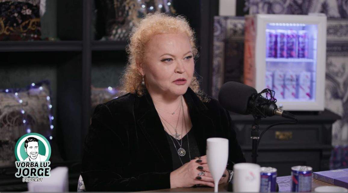 Narcisa Suciu, în cadrul podcastului lui Jorge