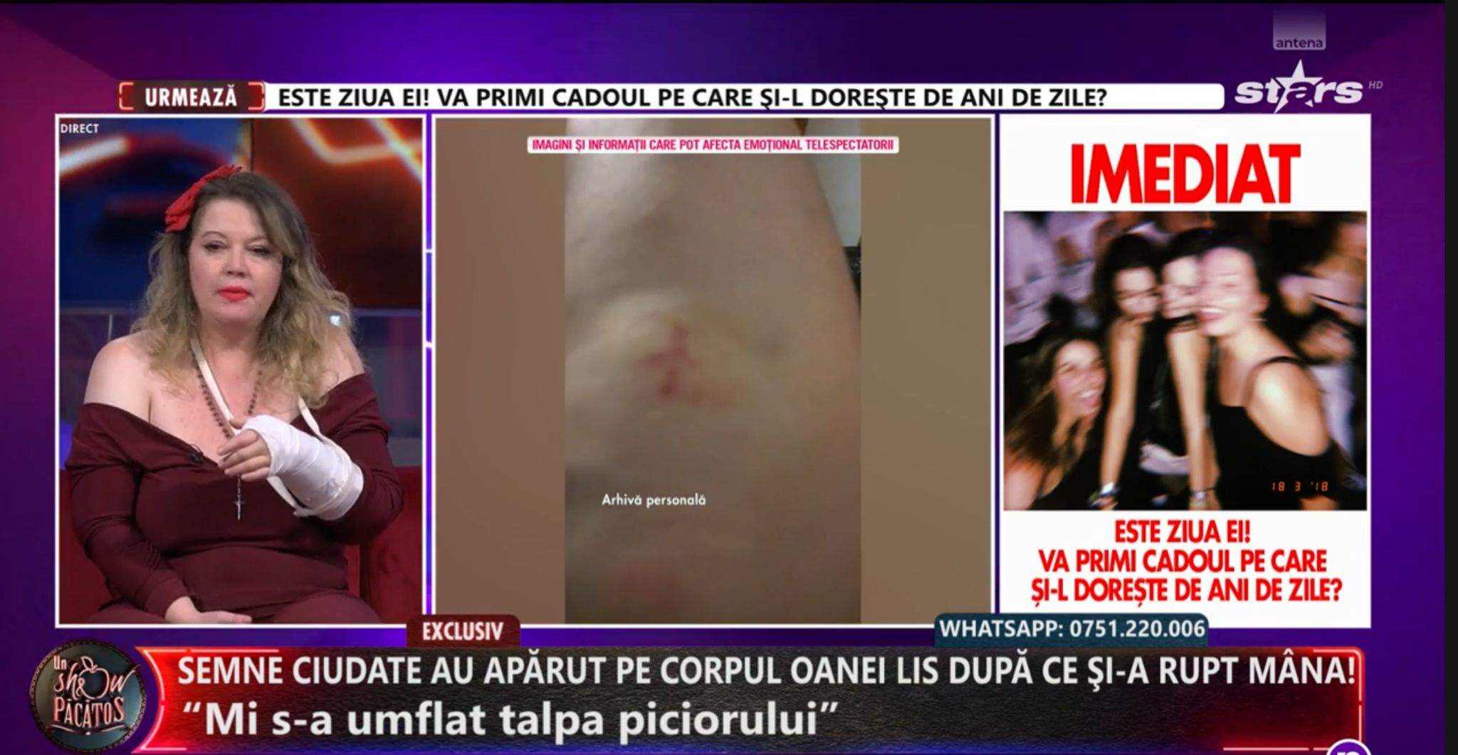 Oana Lis, la Un show păcătos