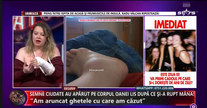 Oana Lis, în direct, la Antena Stars