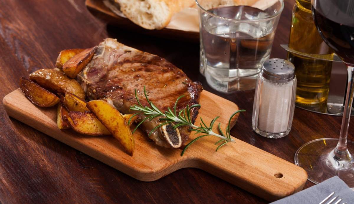 Friptură de miel, prezentare