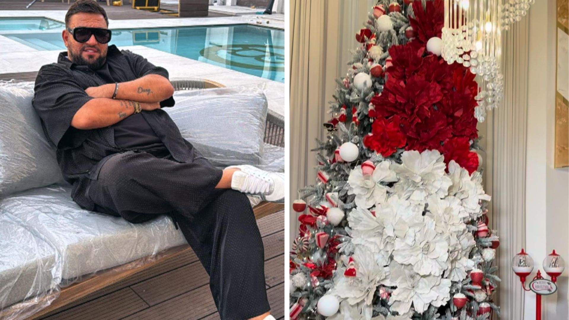 Colaj Costel Biju și bradul lui