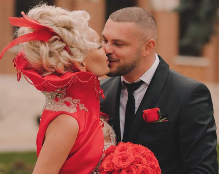 Maria Constantin și soțul îndrăgostiți