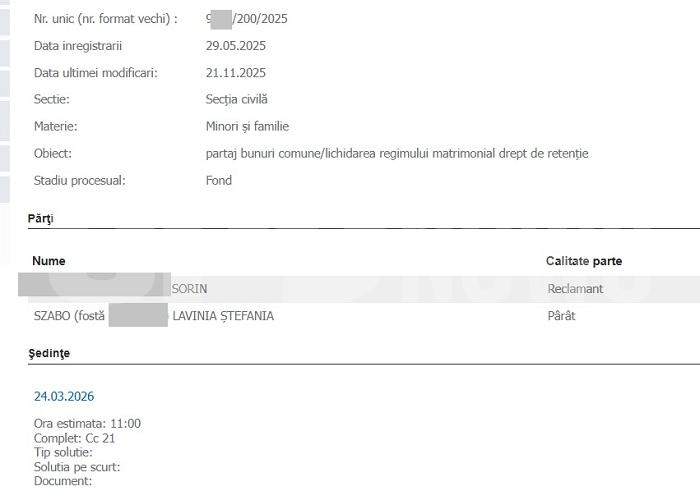 Gest sinistru, în dosarul directoarei de spital care a murit în condiții suspecte | Ștefania Szabo nu are pace nici în mormânt | DOCUMENTE