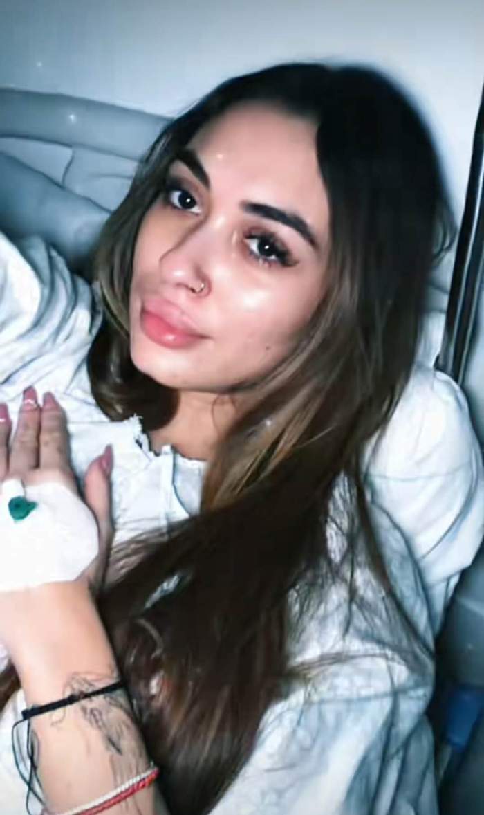 Letty pe patul de spital