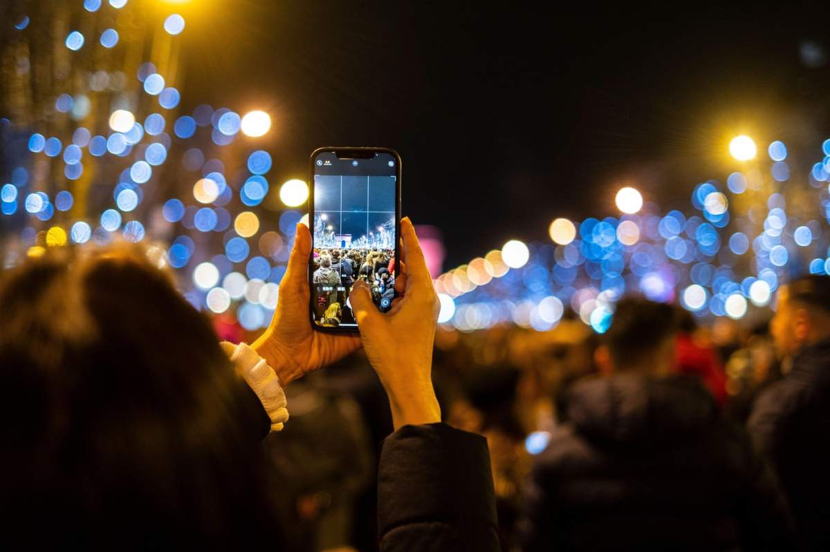 foc de artificii în Paris