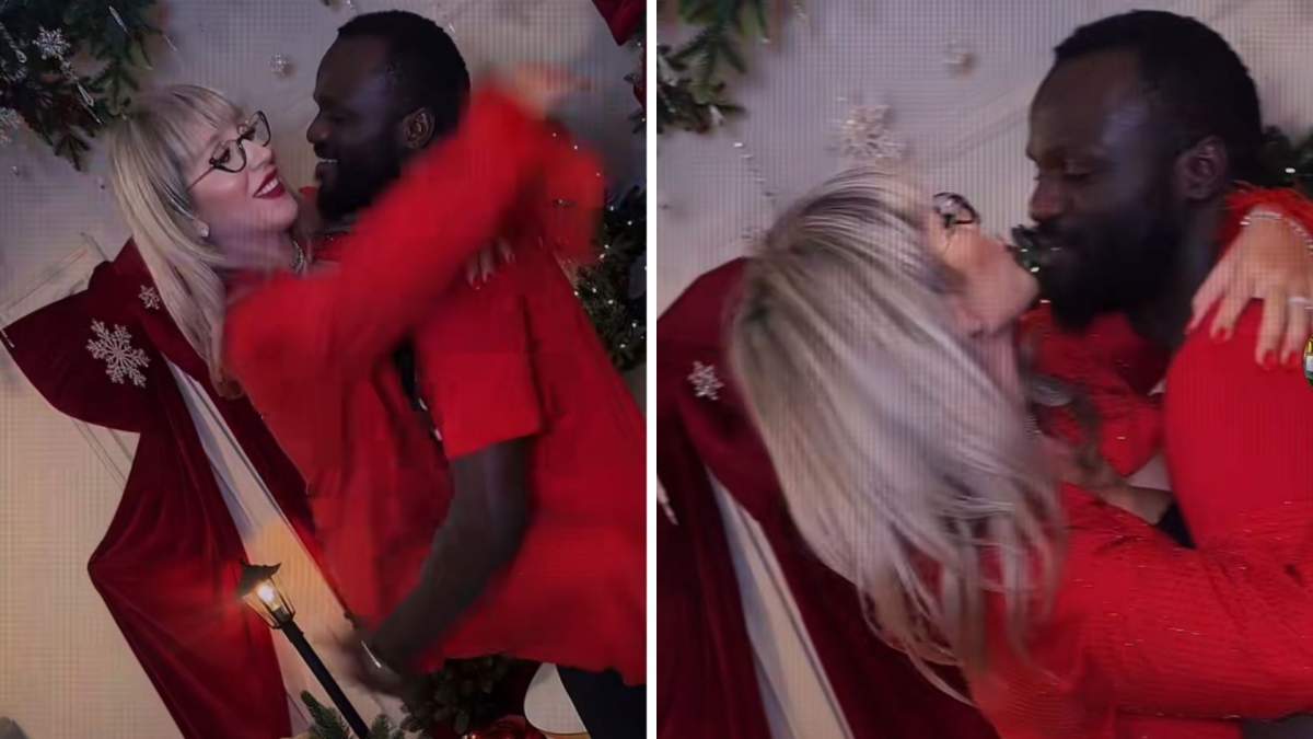 Colaj foto Dana Roba și iubitul