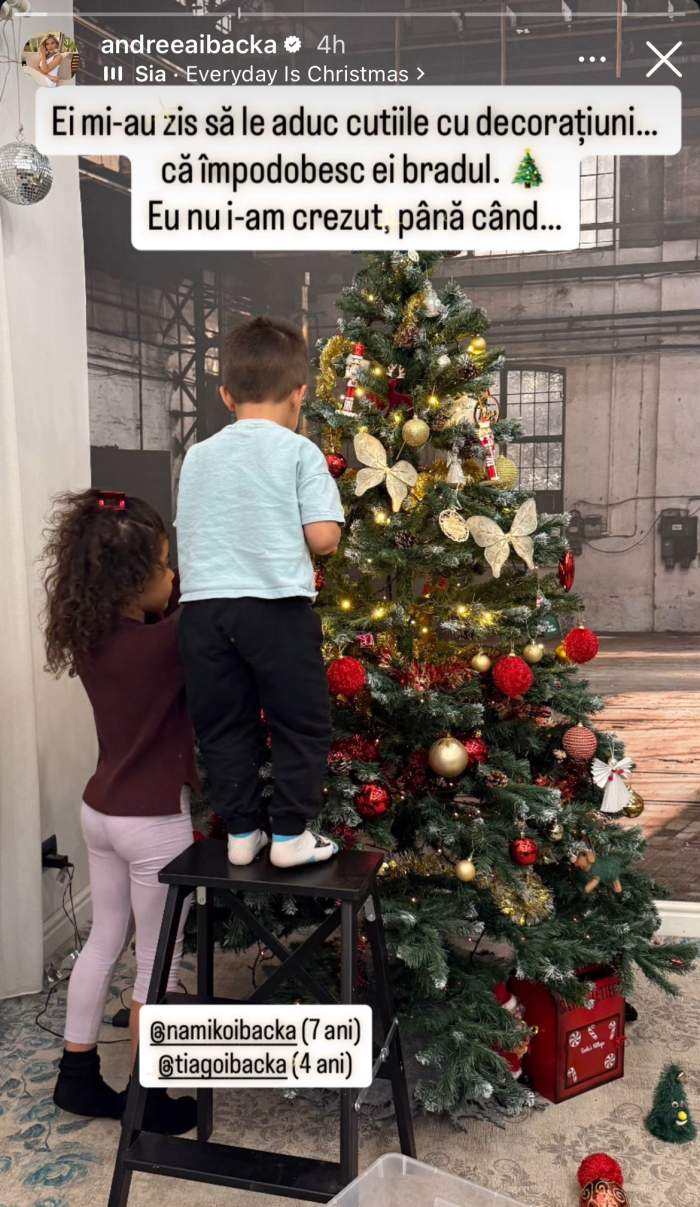 Copiii Andreei Ibacka