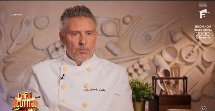 Chef Alexandru Sautner, la testimoniale