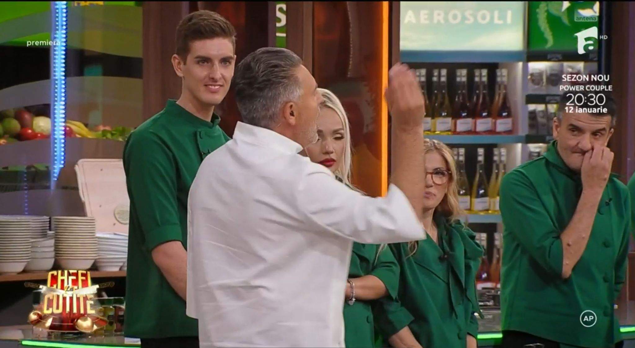 Imagine cu echipa verde