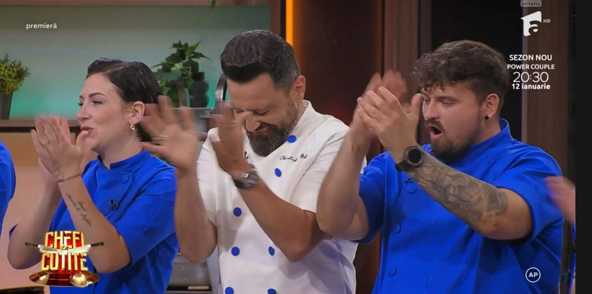 Echipa albastră de la Chefi la cuțite