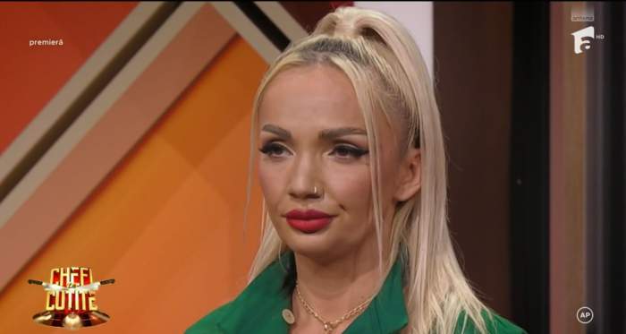 Andreea Oprița, la Chefi la cuțite