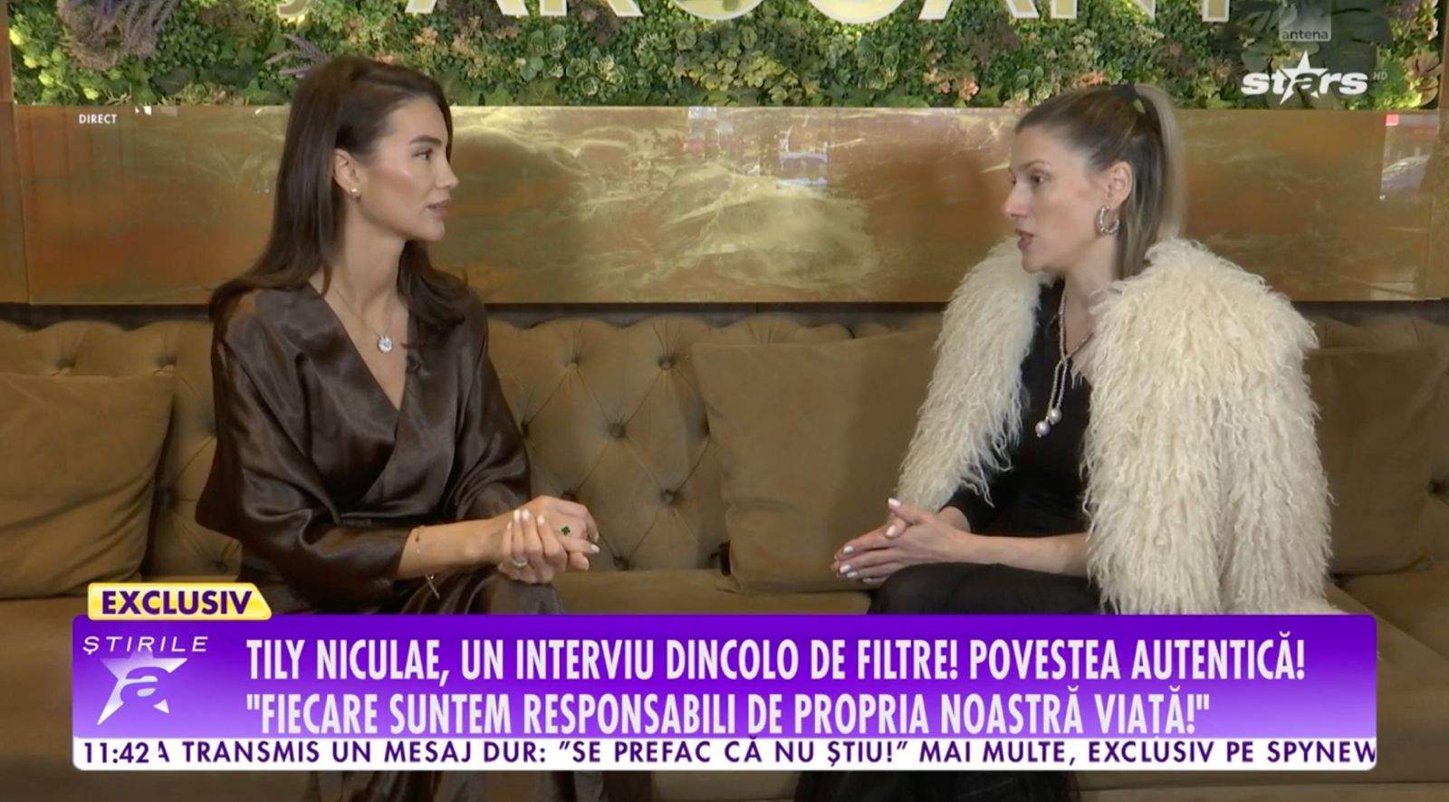Tily Niculae, interviu pentru Știrile Antena Stars