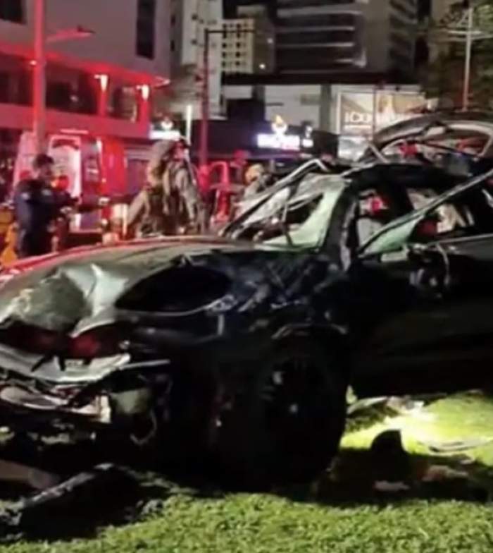 Influenceriță, moartă în accident! Mașina în care se afla Cristina a fost distrusă complet