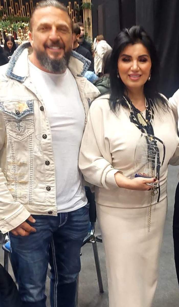 Adriana Bahmuțeanu, împreună cu George Restivan