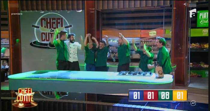 Echipa verde, de la Chefi la cuțite