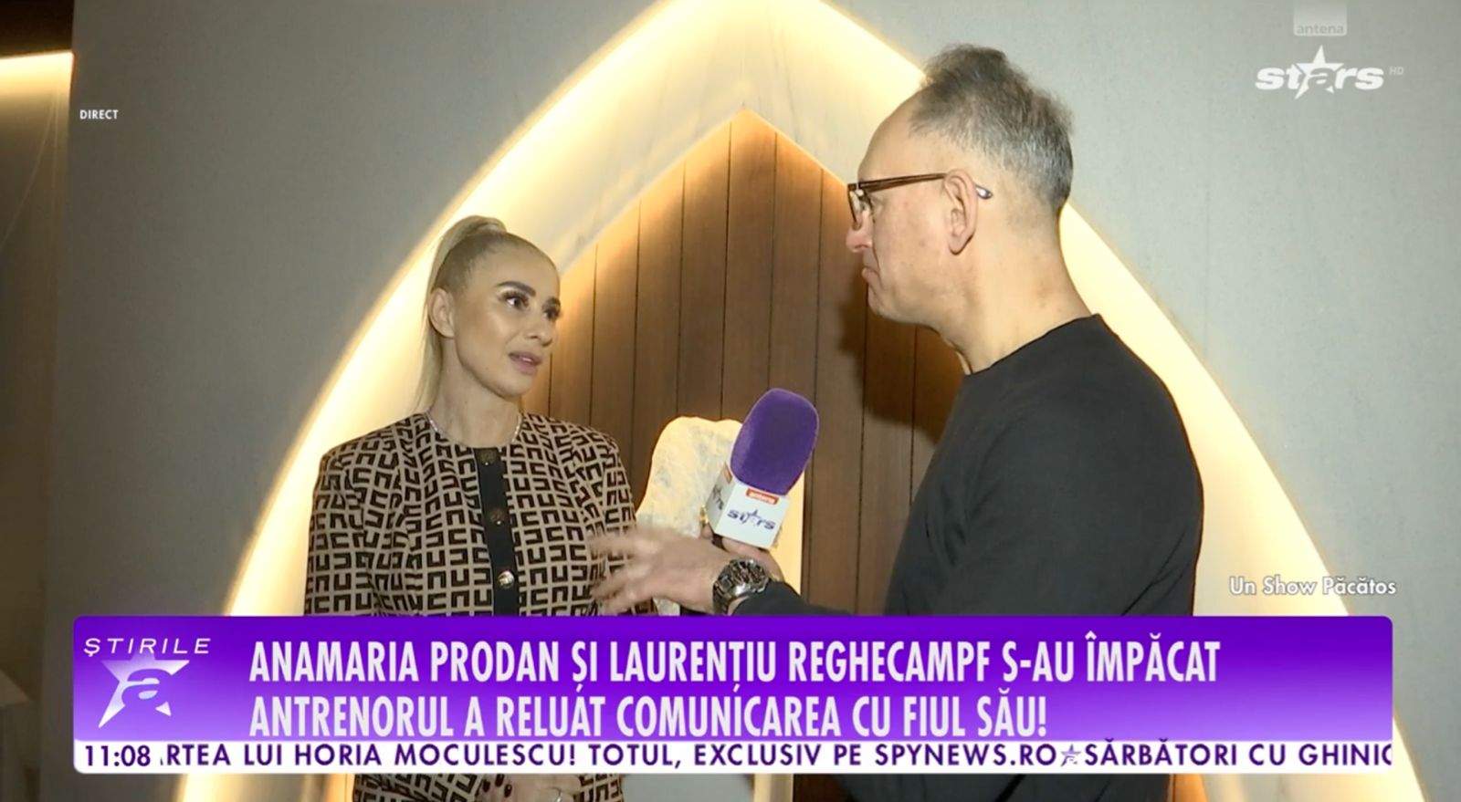 Anamaria Prodan, interviu pentru Un show păcătos