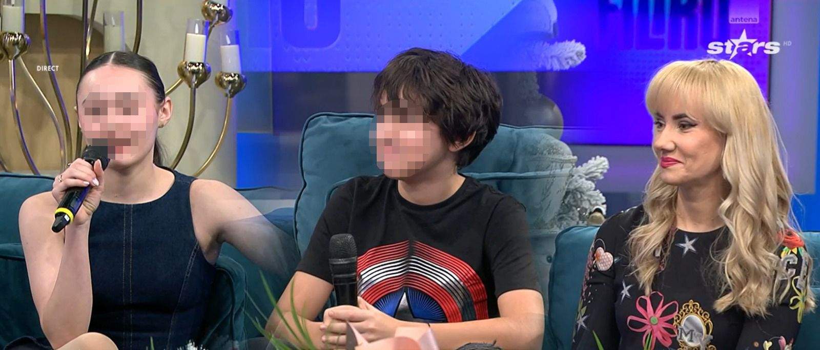 Oana Ioniță și copiii ei