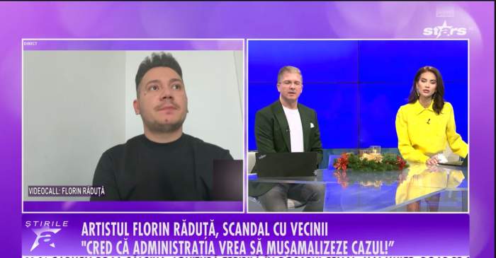 Florjn Răduță, la Știrile Antena Stars