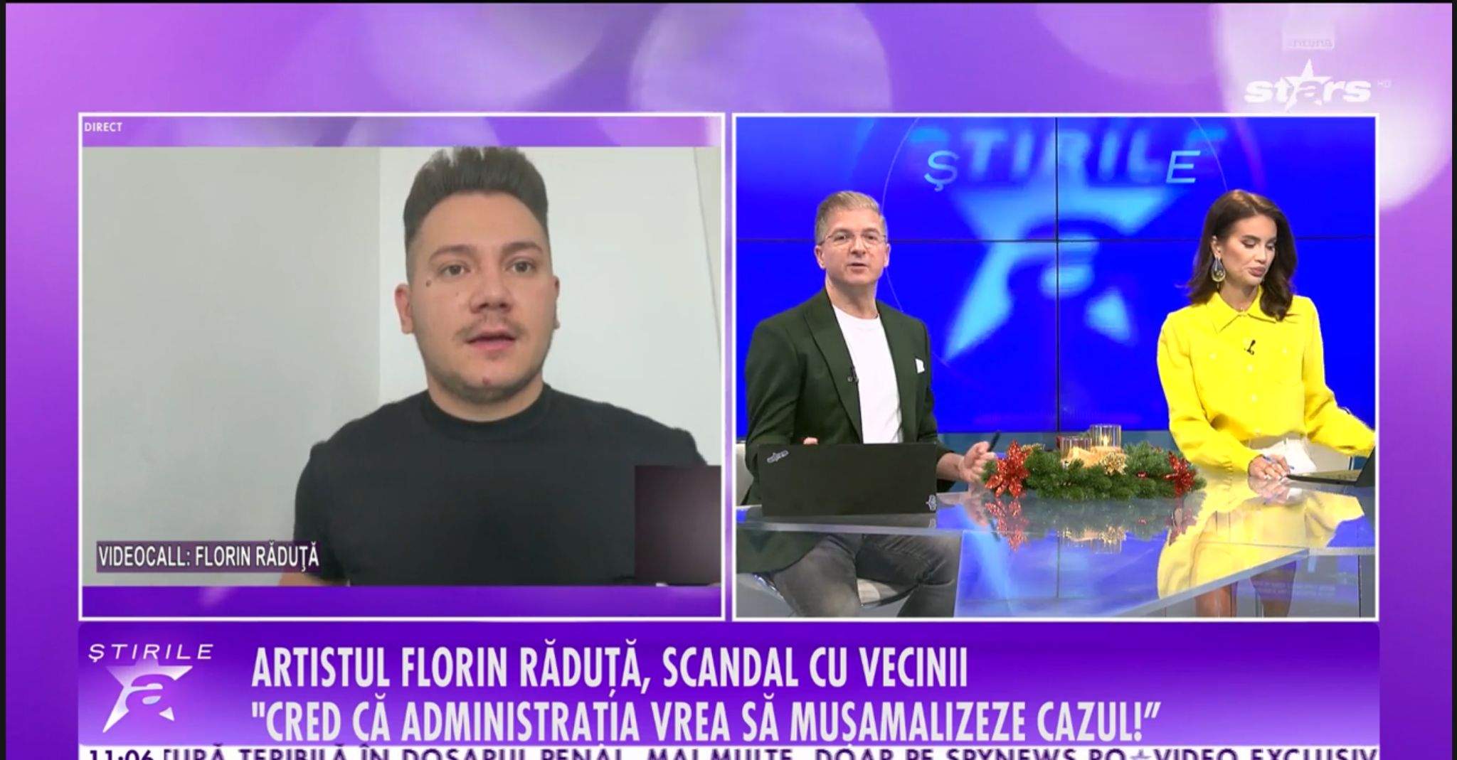 Florin Răduță, la Jurnal