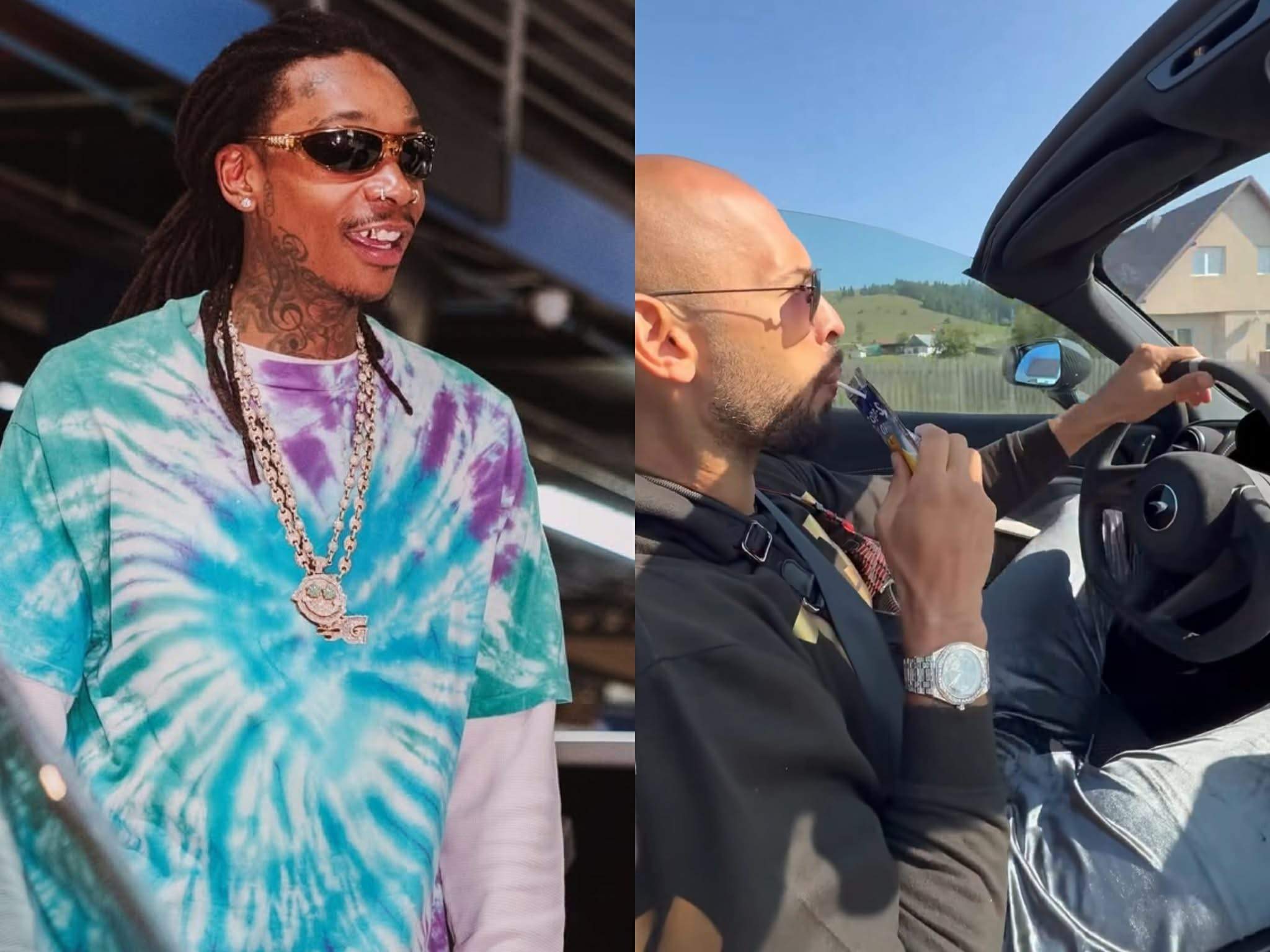 Wiz Khalifa și Andrew Tate