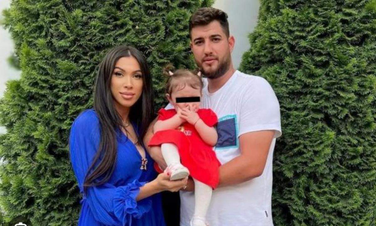 raluca pastrama si ibrahim hanifi impreuna cu fetita lor