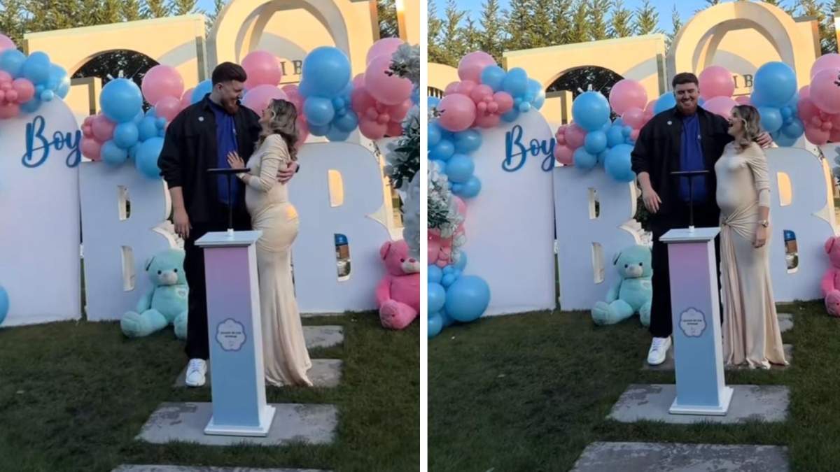 Colaj foto Colo gender reveal