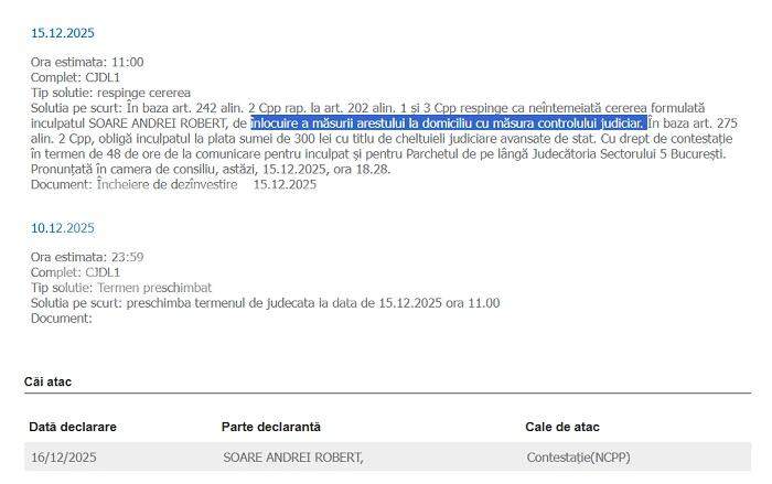 Eliberați din arest! Decizie neașteptată, în dosarul blocului explodat în Rahova | Vorba dulce...