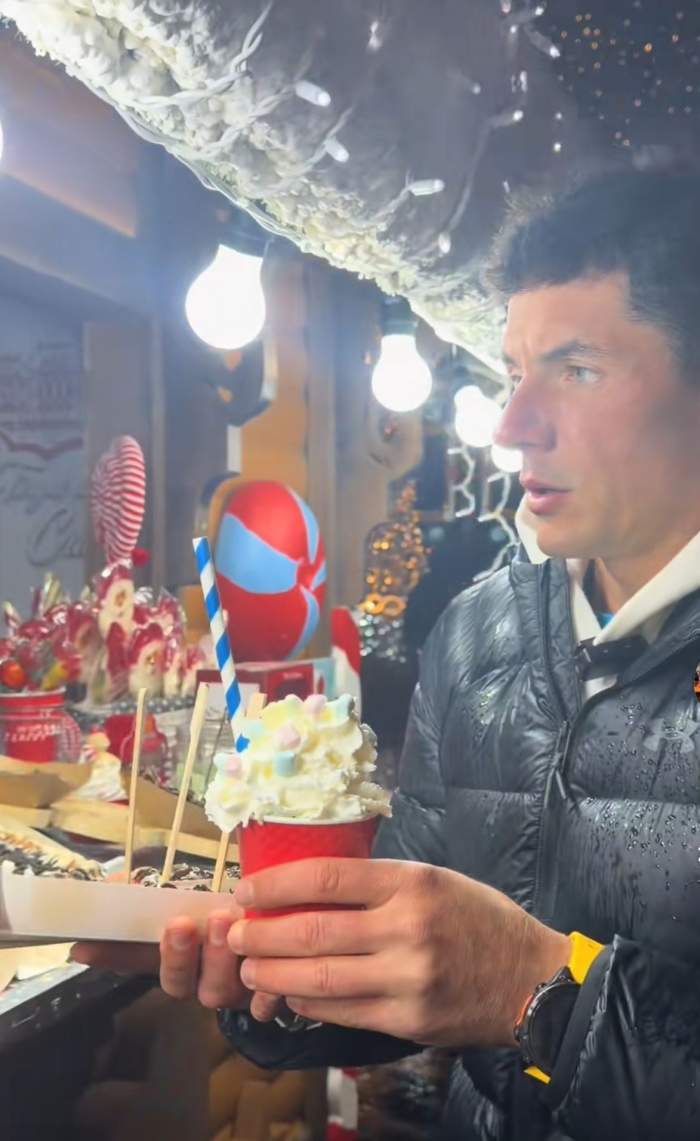 Un localnic a cumpărat ciocolată caldă