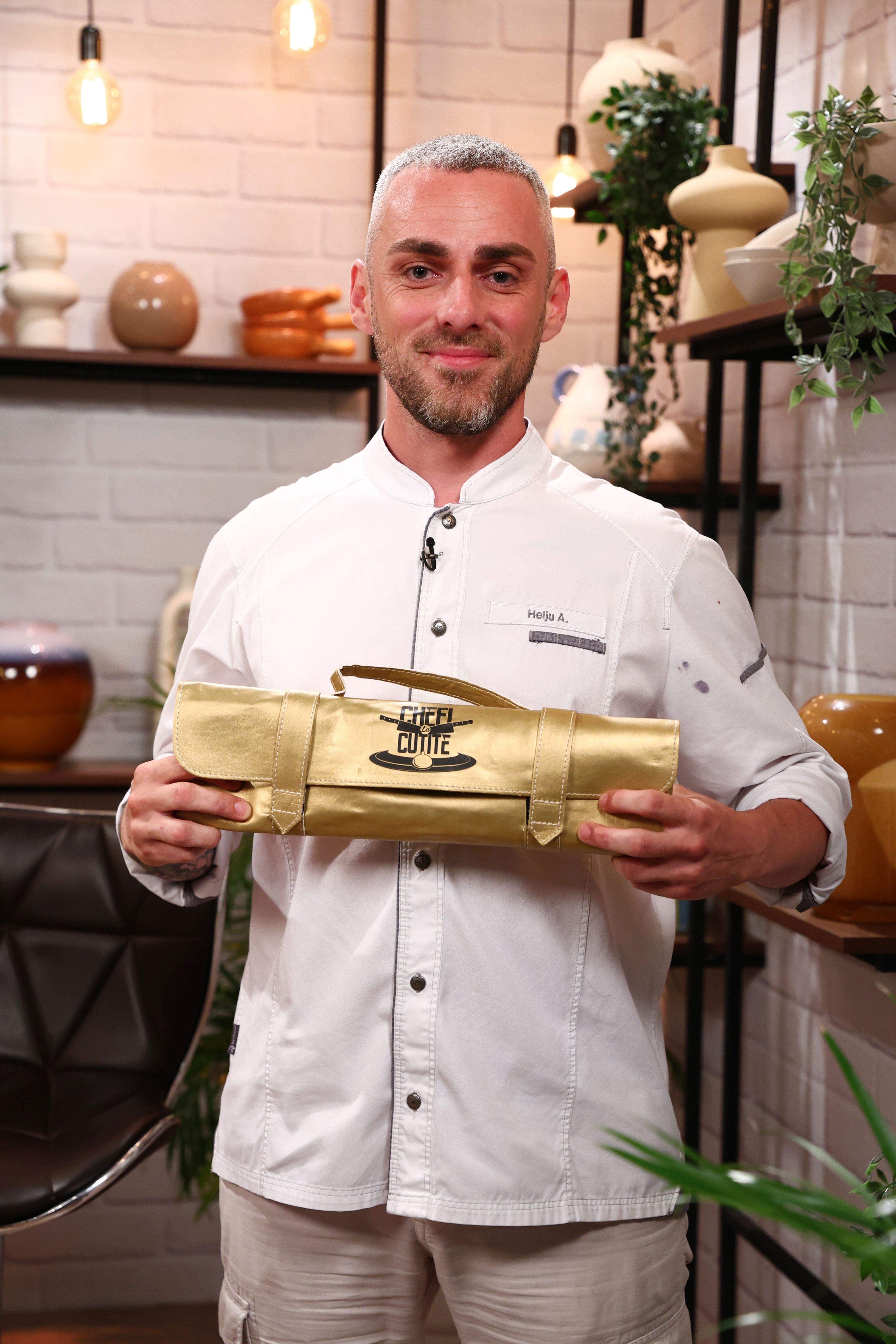 Chef Sautner a dat cuțitul de aur. Tensiune uriașă, diseară, la Chefi la cuțite: ultima amuletă a sezonului stabilește câți concurenți va avea fiecare Chef în echipă