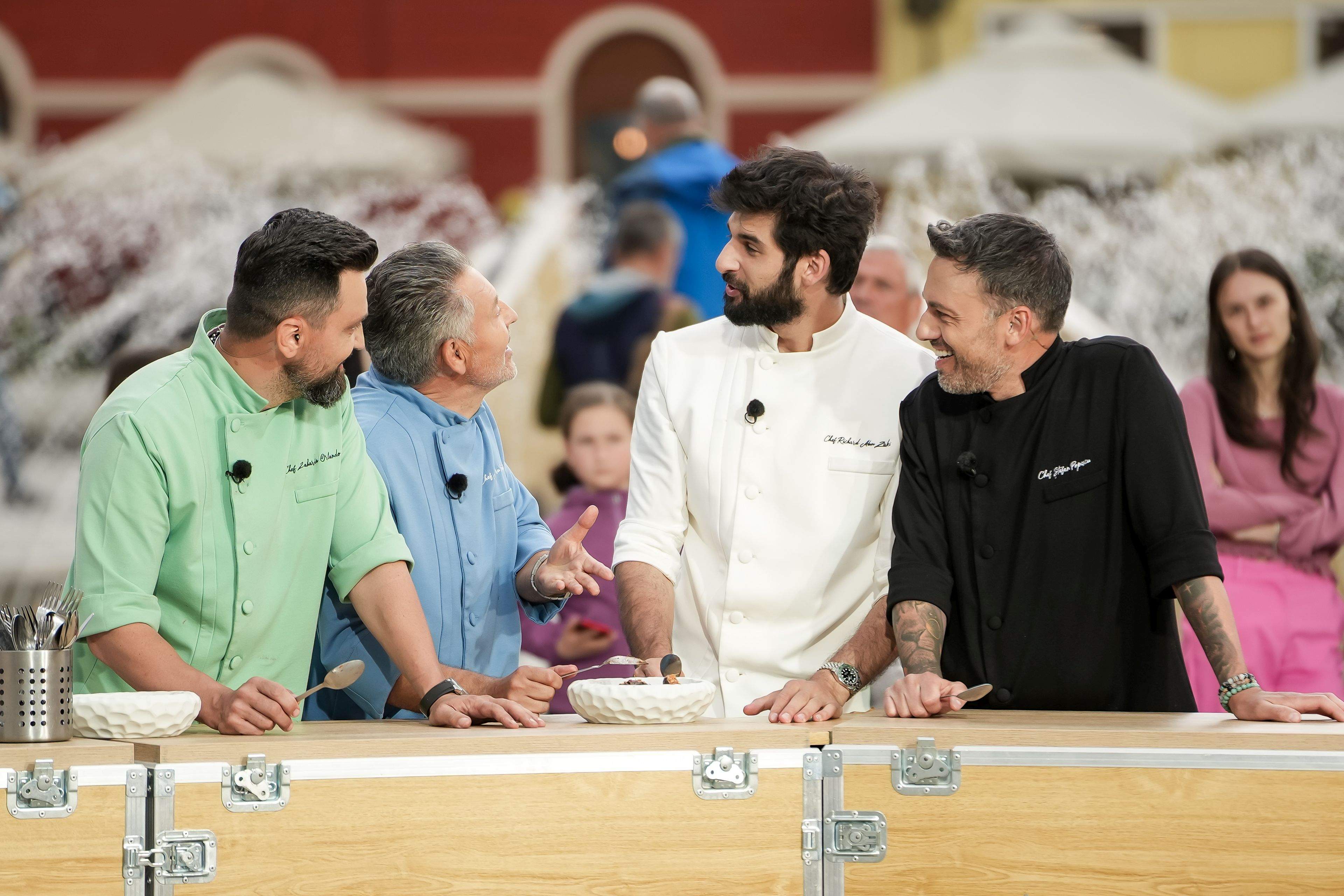 Chef Sautner a dat cuțitul de aur. Tensiune uriașă, diseară, la Chefi la cuțite: ultima amuletă a sezonului stabilește câți concurenți va avea fiecare Chef în echipă