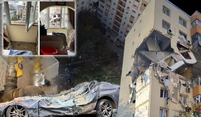 Vecinii blocului explodat în Rahova, disperați | S-au întors acasă și a început coșmarul